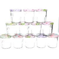 Le Parfait Bewaarpotten / voorraadpotten - 36x stuks - met schroefdeksel - 324 ml