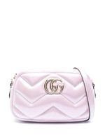 Gucci petit sac à bandoulière à motif GG Marmont - Rose