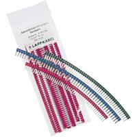 LAPP 61805200 Adereindhulzen 1.5 mm² Deels geïsoleerd Zwart 500 stuk(s)