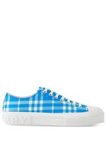 Burberry Geruite sneakers - Blauw - thumbnail