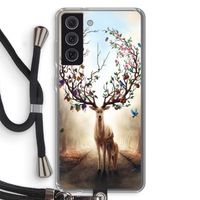Seasons Change: Samsung Galaxy S21 FE Transparant Hoesje met koord