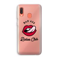 Badass Babes Club: Samsung Galaxy A20e Transparant Hoesje