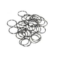 Benson Sleutelringen - 20x - metaal - 10 x 24mm / 10 x 30mm