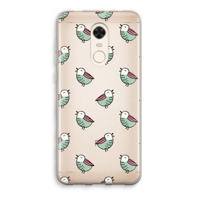 Vogeltjes: Xiaomi Redmi 5 Transparant Hoesje