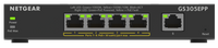 Netgear GS305EPP Managed L2/L3 Gigabit Ethernet (10/100/1000) Power over Ethernet (PoE) Zwart - thumbnail