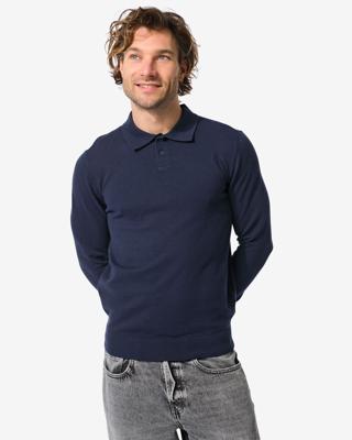 HEMA Herentrui Fijngebreid Donkerblauw (donkerblauw)