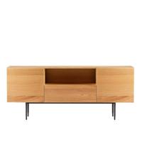 Giga Meubel - Dressoir Naturel Eiken - 180x40x76cm - thumbnail