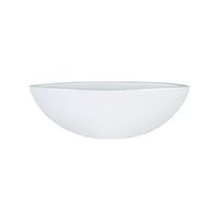 Boat cresta pure white bloempot binnen 34 cm ovaal - thumbnail