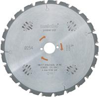 Metabo Accessoires cirkelzaagblad hw/ct ø 254x30, 24 wz - 628025000