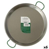 Pan La Dehesa 0134-LD 0134-LD Zilverkleurig Gepolijst Staal Ø 34 cm 44,5 x 5 x 34,5 cm 34,5 x 5 x 44,5 cm (6 Stuks)