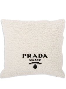 Prada coussin en fourrure artificielle - Blanc