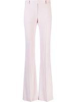 Alexander McQueen pantalon de tailleur à coupe évasée - Rose - thumbnail