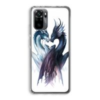 Yin Yang Dragons: Xiaomi Redmi Note 10 Pro Transparant Hoesje