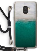Stranded: Samsung Galaxy A8 (2018) Transparant Hoesje met koord