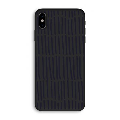 Moroccan stripes: iPhone X Biologisch afbreekbaar hoesje