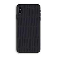 Moroccan stripes: iPhone X Biologisch afbreekbaar hoesje