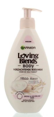 Garnier Bodymilk milde haver & amandel droge/gevoelig huid (250 ml)