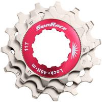 Shimano Sunrace sluitring met kransjes 11v 11/13/15t zilver