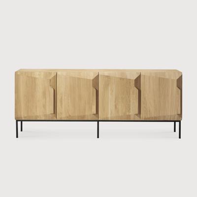 Ethnicraft Dressoir 'Stairs' Gevernist Eikenhout, 200cm