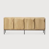 Ethnicraft Dressoir 'Stairs' Gevernist Eikenhout, 200cm