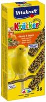 Trio Mix honing/sesam-kracker kanarie 3in1 - Vitakraft