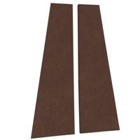 Auralex SonoSuede Trapezoid Panel Right Brown 121x40x2.5cm absorber (per stuk)