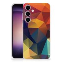 Samsung Galaxy S24 | TPU Hoesje | Polygon Color