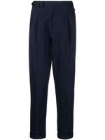 Brunello Cucinelli pantalon de costume à pinces - Bleu