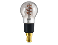 EGLO Ledlamp e14 kogel connect.z - 150lm - dimbaar - 2000k - smoke (p45)