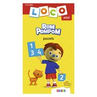 WPG Uitgevers Mini Rompompom Puzzels (4-6 jaar)