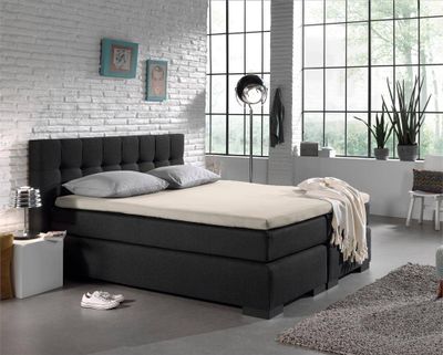 Dreamhouse Jersey Topper Hoeslaken Topper Creme