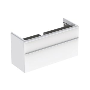 Geberit Smyle wastafelonderkast 2 laden 118,4x62cm glans wit 500355001