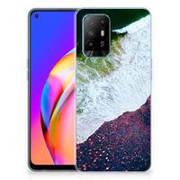 OPPO A94 5G | Reno5 Z TPU Hoesje Sea in Space - thumbnail