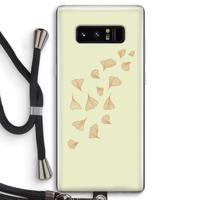 Falling Leaves: Samsung Galaxy Note 8 Transparant Hoesje met koord