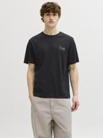Jack - Jones Jjbali Tee Ss Crew Neck Print T-shirts 4889216 Black