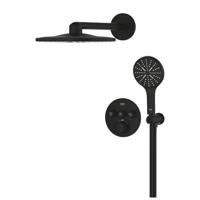 Grohe Smartcontrol Thermostatisch Inbouw Douchekraan Shower-Set Rond Phantom Black