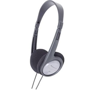 Panasonic RP-HT090 On Ear koptelefoon Televisie Kabel Grijs Volumeregeling