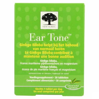 New Nordic Ear Tone Gehoor Evenw. Zenuwen Tabl 30