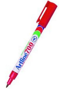 Viltstift Artline 700 rond 0.7mm rood