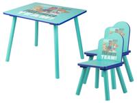 Kinder tafel met 2 stoelen Paw Patrol