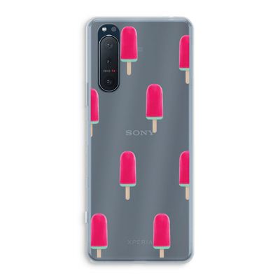 Waterijsje: Sony Xperia 5 II Transparant Hoesje