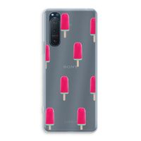 Waterijsje: Sony Xperia 5 II Transparant Hoesje