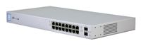 Ubiquiti UniFi US-16-150W netwerk-switch Managed Gigabit Ethernet (10/100/1000) Power over Ethernet (PoE) 1U Wit - thumbnail