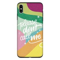 Don't call: iPhone XS Max Tough Case