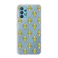 Bananas: Samsung Galaxy A32 4G Transparant Hoesje - thumbnail