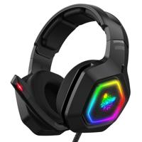 ONIKUMA K10 computer games bedrade headset met RGB LED-lampje