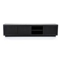 TV meubel Helsinki 2-drs 200cm 1 lade zwart