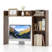 Boekenkast voor op het Bureau Kastlegbord met 5 Opbergvakken Stabiel Tafellegbord met 2 Anti-Kantelsets 94 x 25 x 74 cm