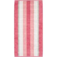 Cawö Cawo Noblesse Stripes Gastendoekje 30x50 altrosa