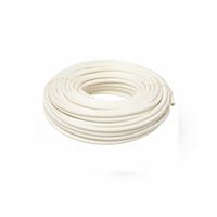 3 x 1 mm² rond snoer wit 20 meter